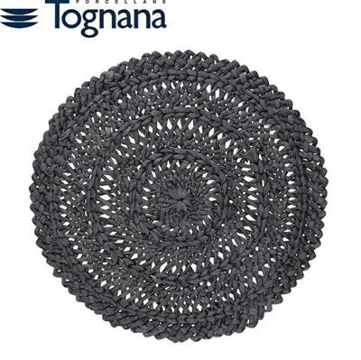 TOVAGLIETTA PLACEMAT PEGGY NERO D. 38 CM