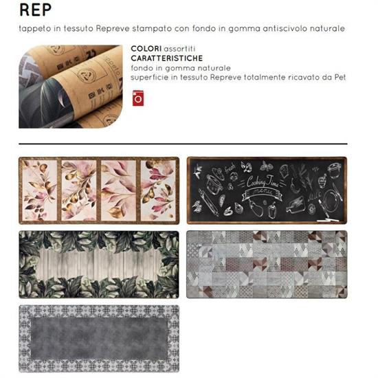 TAPPETO REP 50 X 120 CM ASS