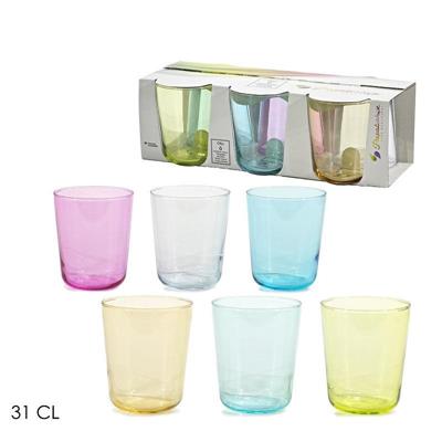 BICCHIERE OTTO COLORATI 31 CL CONF. 6 PZ
