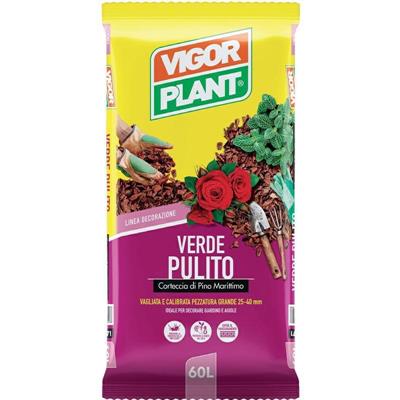 CORTECCIA DI PINO MARITTIMO VERDEPULITO 25-40MM 60 LT