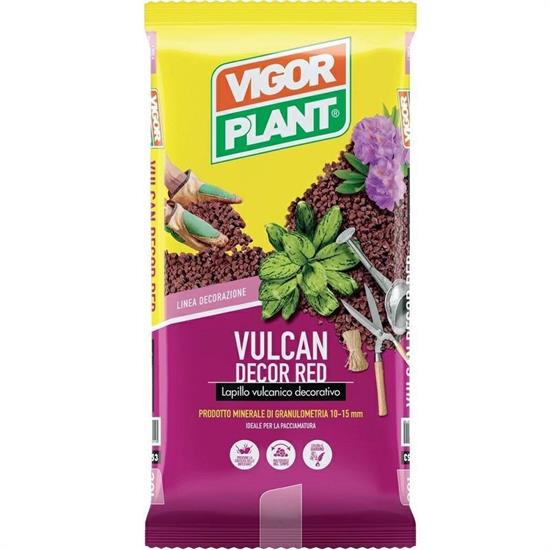 LAPILLO VULCANICO VULCAN DECOR RED 20 LT