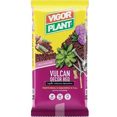LAPILLO VULCANICO VULCAN DECOR RED 20 LT