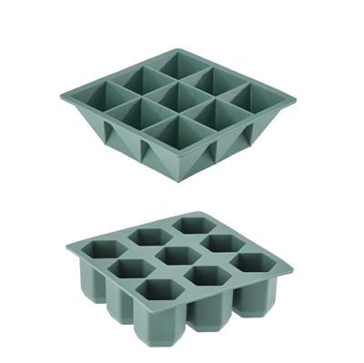 FORMA GHIACCIO 9 CUBETTI 16 X 16 X H5 CM 2 MODELLI ASS