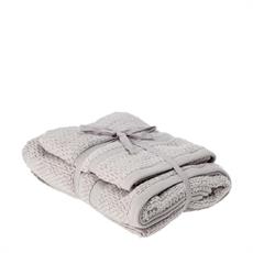 ASCIUGAMANO WIDA SET 2 PZ 40 X 55 / 55 X 100 CM GRIGIO