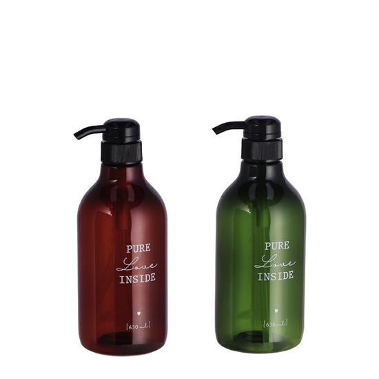 DISPENSER IN PLASTICA 630 ML D. 9 X H 21 CM 2 COLORI ASS