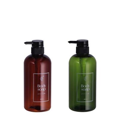 DISPENSER IN PLASTICA 600 ML D. 8 X H 19 CM 2 COLORI ASS