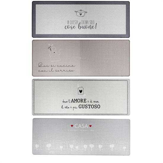TAPPETO ANTISCIVOLO 45 X 120 CM 4 DECORI ASS