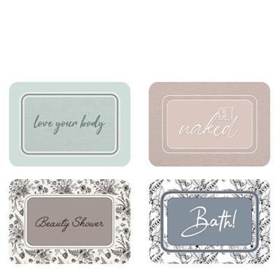TAPPETO ANTISCIVOLO 40 X 60 CM 4 DECORI ASS
