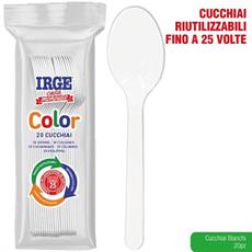 CUCCHIAIO POLIPROPILENE BIANCO CONF. 20 PZ