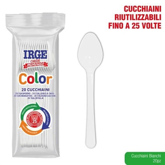 CUCCHIAINO POLIPROPILENE BIANCO CONF. 20 PZ
