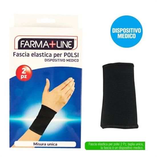 FASCIA ELASTICA POLSI SET 2 PZ FARMALINE