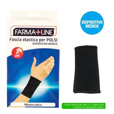 FASCIA ELASTICA POLSI SET 2 PZ FARMALINE