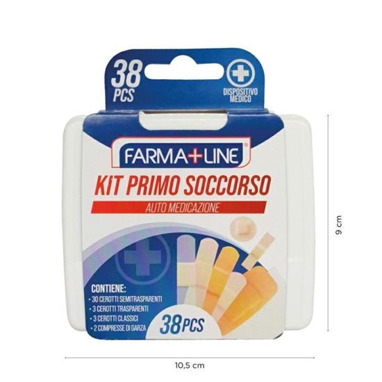 KIT PRIMO SOCCORSO 38 PZ FARMALINE