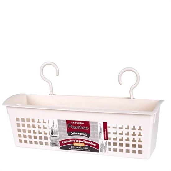 APPENDINO CONTENITORE CON GANCI 31 X 11 X 11 CM