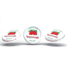 TAPPO PER BARATTOLO D.82 MM DEC. POMODORO PRIMA SCELTA 12 PZ
