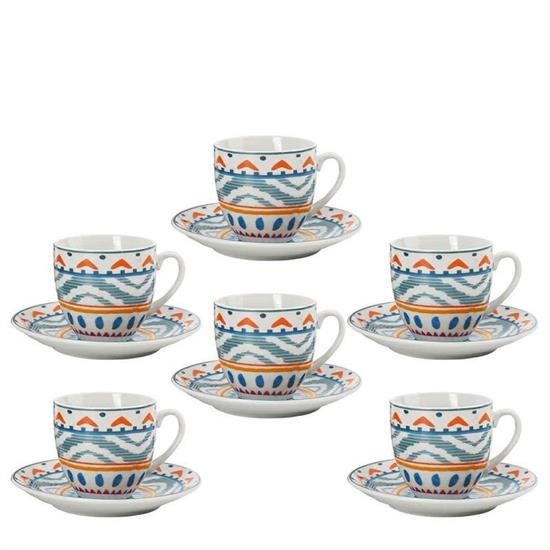 TAZZA CAFFE' KELLY2 CON PIATTINO CONF. 6 PZ