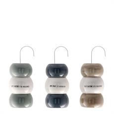 EVAPORATORE IN CERAMICA 9 X 4 X H 16 CM 3 COLORI ASS