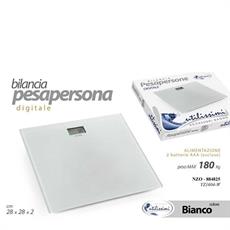 BILANCIA PESAPERSONA BIANCA QUADRATA 180 KG