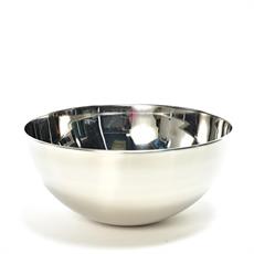 CIOTOLA IN ACCIAIO INOX 28,5 X H 13 CM