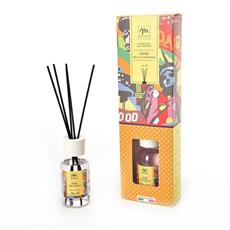 PROFUMATORE DIFFUSORE CON BACCHETTI FIBRA FIORI 125 ML