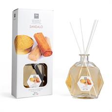 PROFUMATORE DIFFUSORE CON BACCHETTI FIBRA SANDALO 300 ML