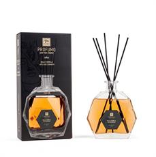 PROFUMATORE DIFFUSORE CON BACCHETTI FIBRA MELA CANNELLA 700M