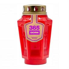 LUMINO ELETTRICO 365 GG PIRAMIDE ROSSA