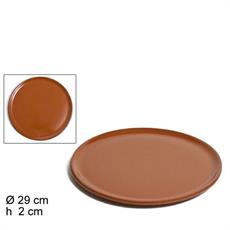 PIATTO PIZZA IN ARGILLA 29 CM