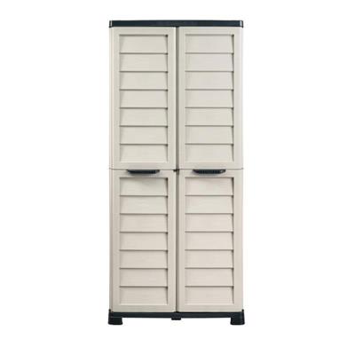 ARMADIO RIPONI SABBIA/GRAFITE 76 X 46 X H168 CM