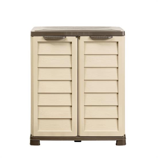ARMADIETTO RIPONI BEIGE/TORTORA 76 X 46 X 89 CM