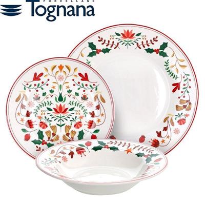 PIATTO SERVIZIO 18 PZ OLIMPIA WINTER FOLK