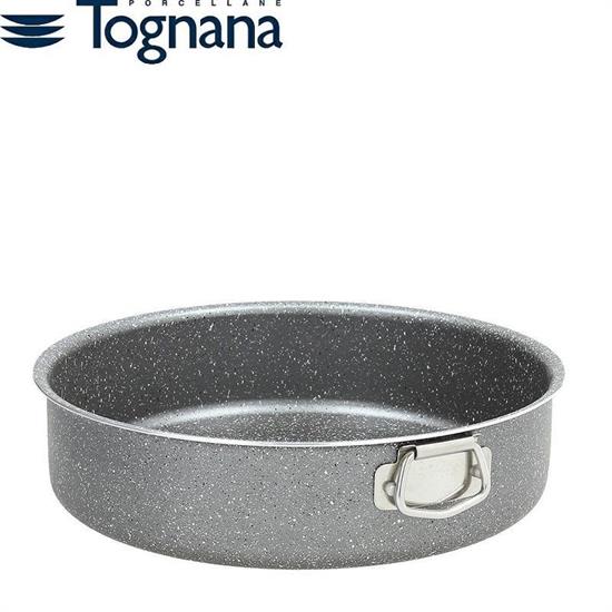 TORTIERA 24 CM MYTHOS MARBLE NERO FLOATEC