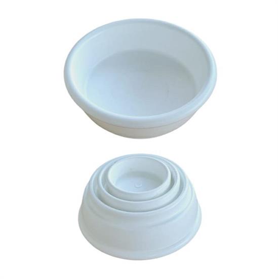 IORNIO IN PLASTICA D. 19 X H 6,5 CM