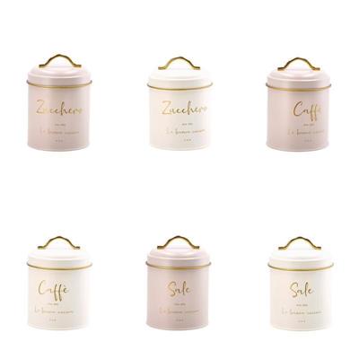 BARATTOLO IN LATTA D. 11 X H 16 CM ASS