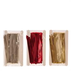 FESTONE FRANGE NATALIZIO 30 X 150 CM 3 COLORI ASS