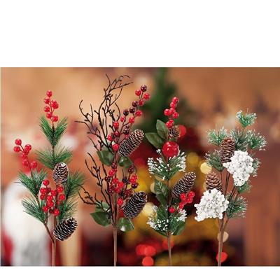 RAMO NATALIZIO PER DECORAZIONE 66 CM 4 MODELLI ASS