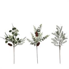 RAMO NATALIZIO PER DECORAZIONE 70 CM 3 MODELLI ASS