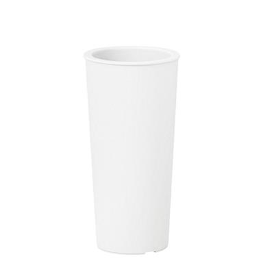 VASO TONDO ALTO SATURNO H 85 CM COLORE BIANCO