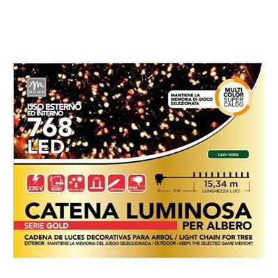 LUCI 768 MINILUCCIOLE MULTICOLORE 15,3 MT