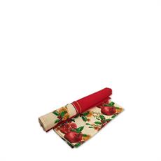 RUNNER NATALIZIO IN COTONE 40 X 140 CM ASS