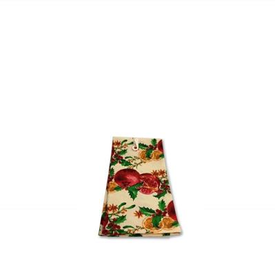 SALVIETTA NATALIZIA IN COTONE 40 X 60 CM ASS