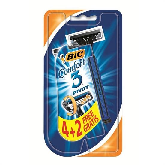 BIC CONFORT 3 PIVOT RASOIO 4+2