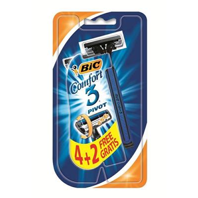 BIC CONFORT 3 PIVOT RASOIO 4+2