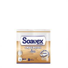 CARTA IGIENICA SOAVEX 3VELI TRIS 4ROTOLI