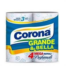 CARTA IGIENICA CORONA GRANDE E BELLA
