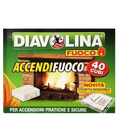 DIAVOLINA ACCENDIFUOCO 40 CUBI