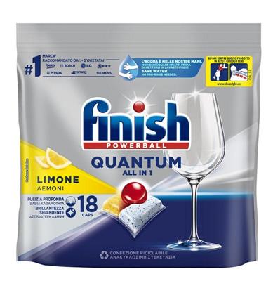 FINISH TABS S QUANTUM LEMON 18PZ