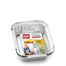 FOLI CONTENITORE 1 PORZIONE CONF. 4PZ