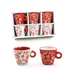 TAZZA CAFFE' IN PORCELLANA 90 ML CONF. 6 PZ