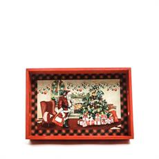 VASSOIO IN LEGNO 30 X 20 X H 5 CM